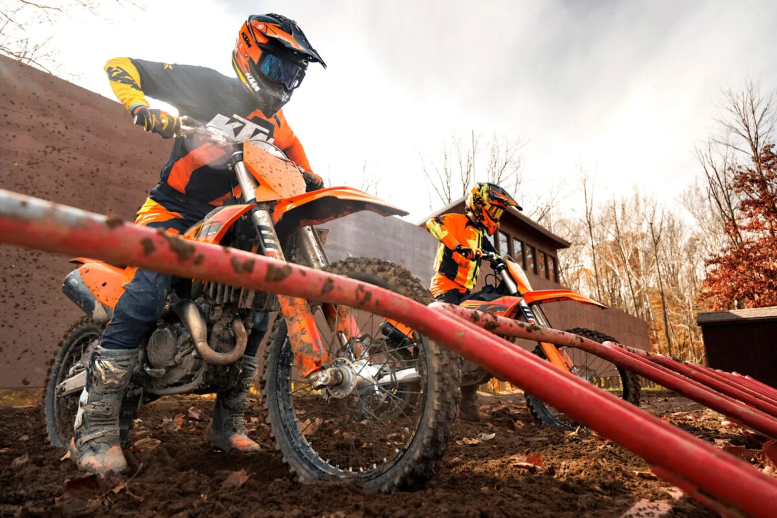 2025 KTM SX and SX-F Offroad Bikes Rev N Rumble