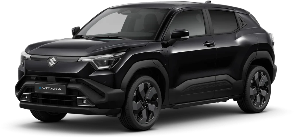 Black Maruti Suzuki e Vitara EV Rev N Rumble