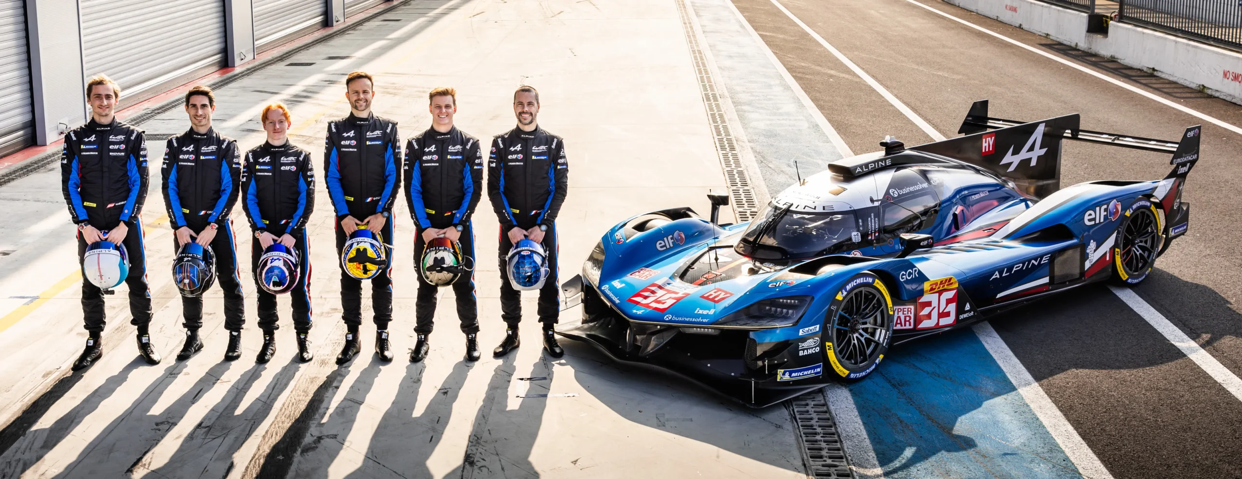 ALPINE WEC Hypercar Paul Loup Chatin Charles Milesi Ferdinand Habsburg Mick Schumacher Jules Gounon Frédéric Makowiecki