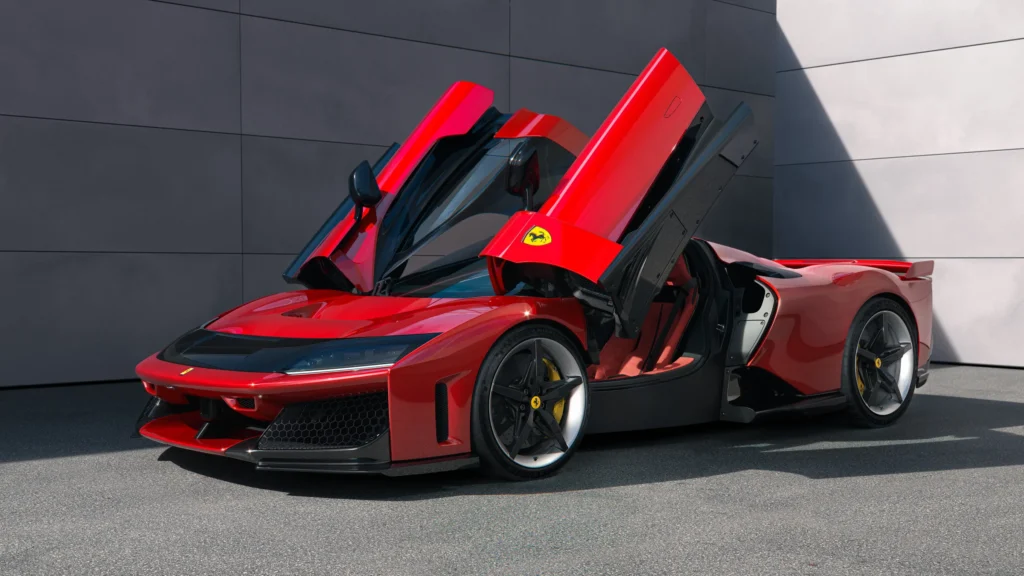 Latest F80 Ferrari Supercar Doors Open