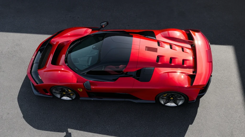 Ferrari F80 Top Side Profile