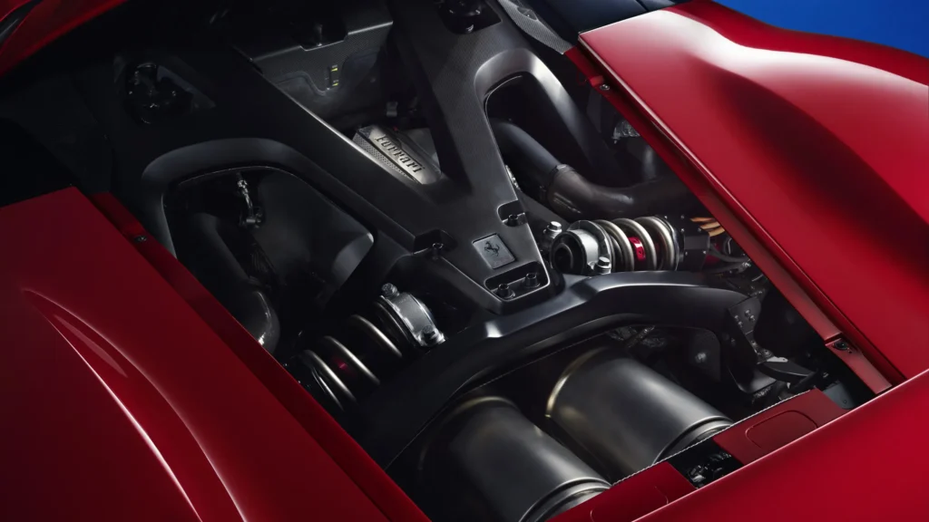 Ferrari F80 Engine Bay