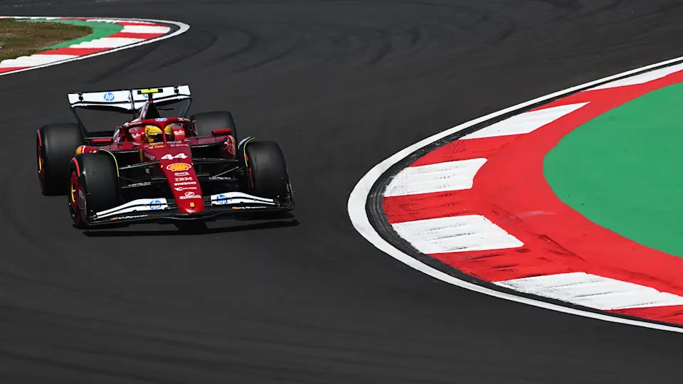Formula 1 2025 Chinese GP F1 Sprint Qualifying Results Lewis Hamilton Ferrari