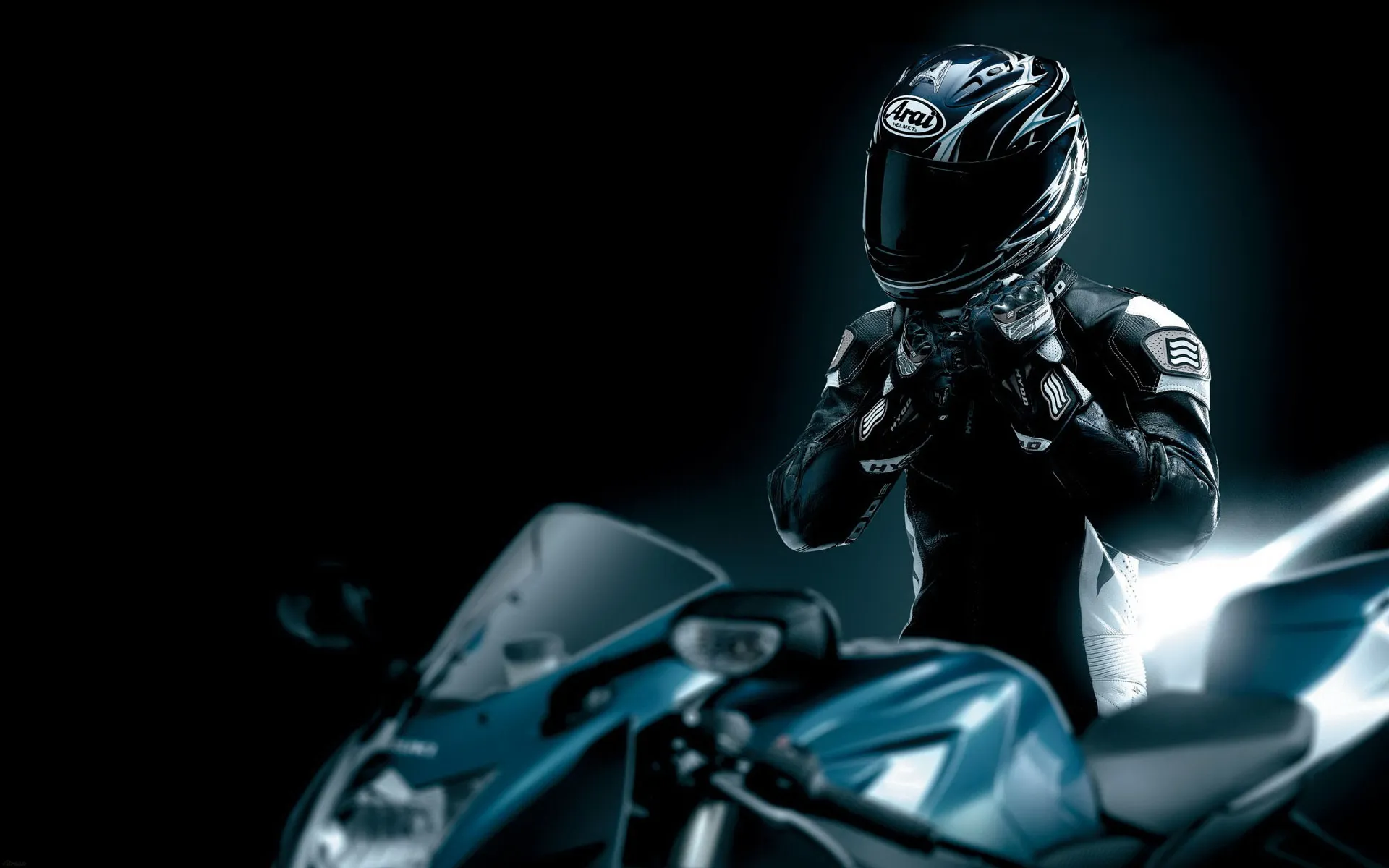 Safety Gear Helmet Riding Jacket Riding Gloves