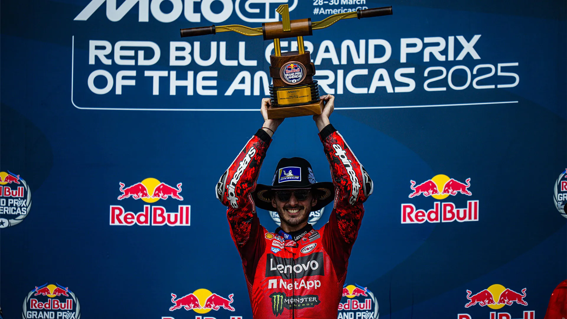 Francesco Bagnaia Wins MotoGP 2025 Americas Grand Prix COTA Austin Race Pecco Bagnaia