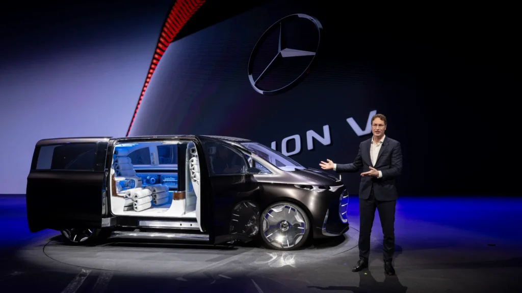 Mercedes Benz Vision V Limosine Auto Shanghai 2025