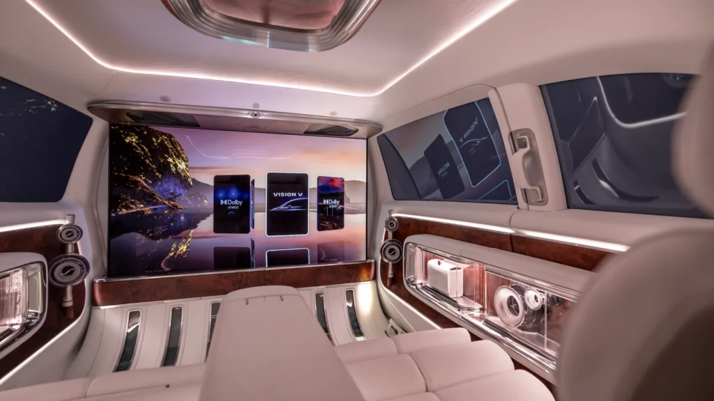 Mercedes-Benz Vision V Limousine Auto Shanghai 2025 Interior