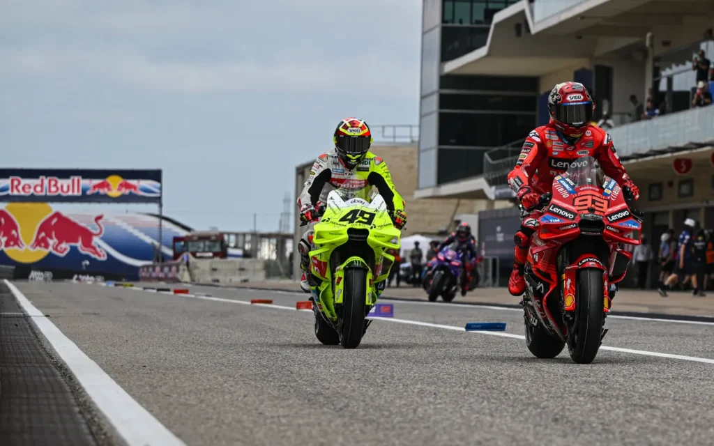 MotoGP 2025 Americas GP COTA Qualifying Marc Marquez Fabio Di Giannantonio