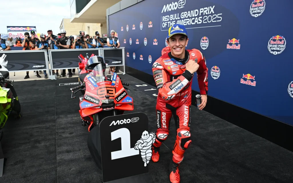MotoGP 2025 Americas GP COTA Qualifying Marc Marquez Pole Position