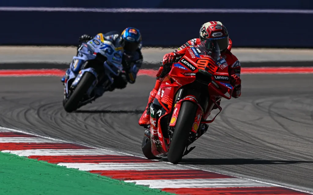 MotoGP 2025 Americas GP COTA Sprint Race Marc Marquez Alex Marquez