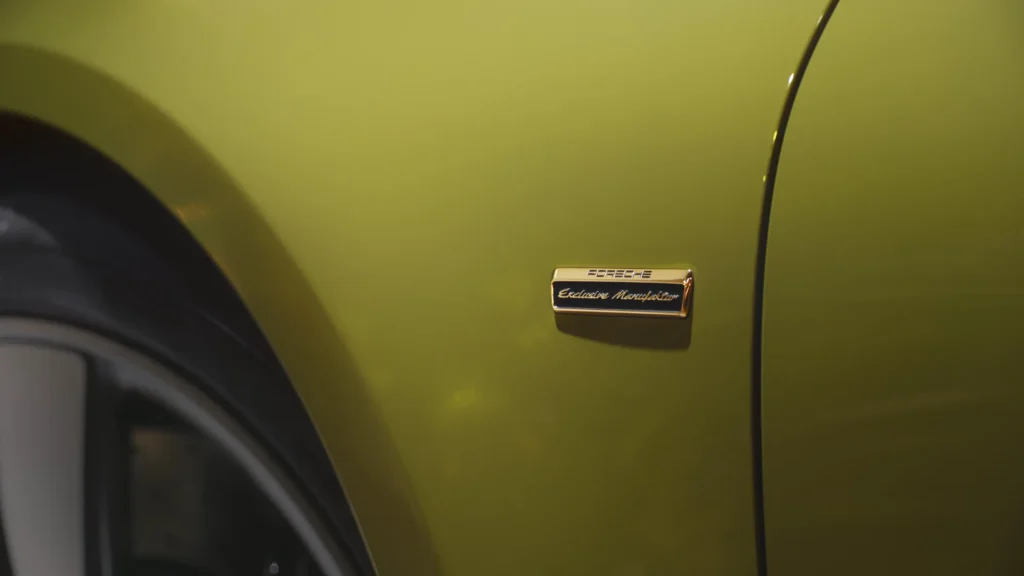 Porsche 911 Spirit 70 Exclusive Manufaktur Badge