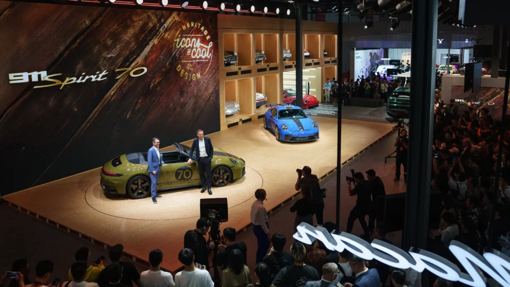 Porsche 911 Spirit 70 and 911 GT3 Launched at Auto Shanghai 2025