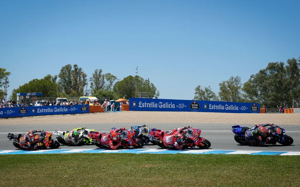 Riders Battling For P1 MotoGP 2025 Spanish GP Jerez Race