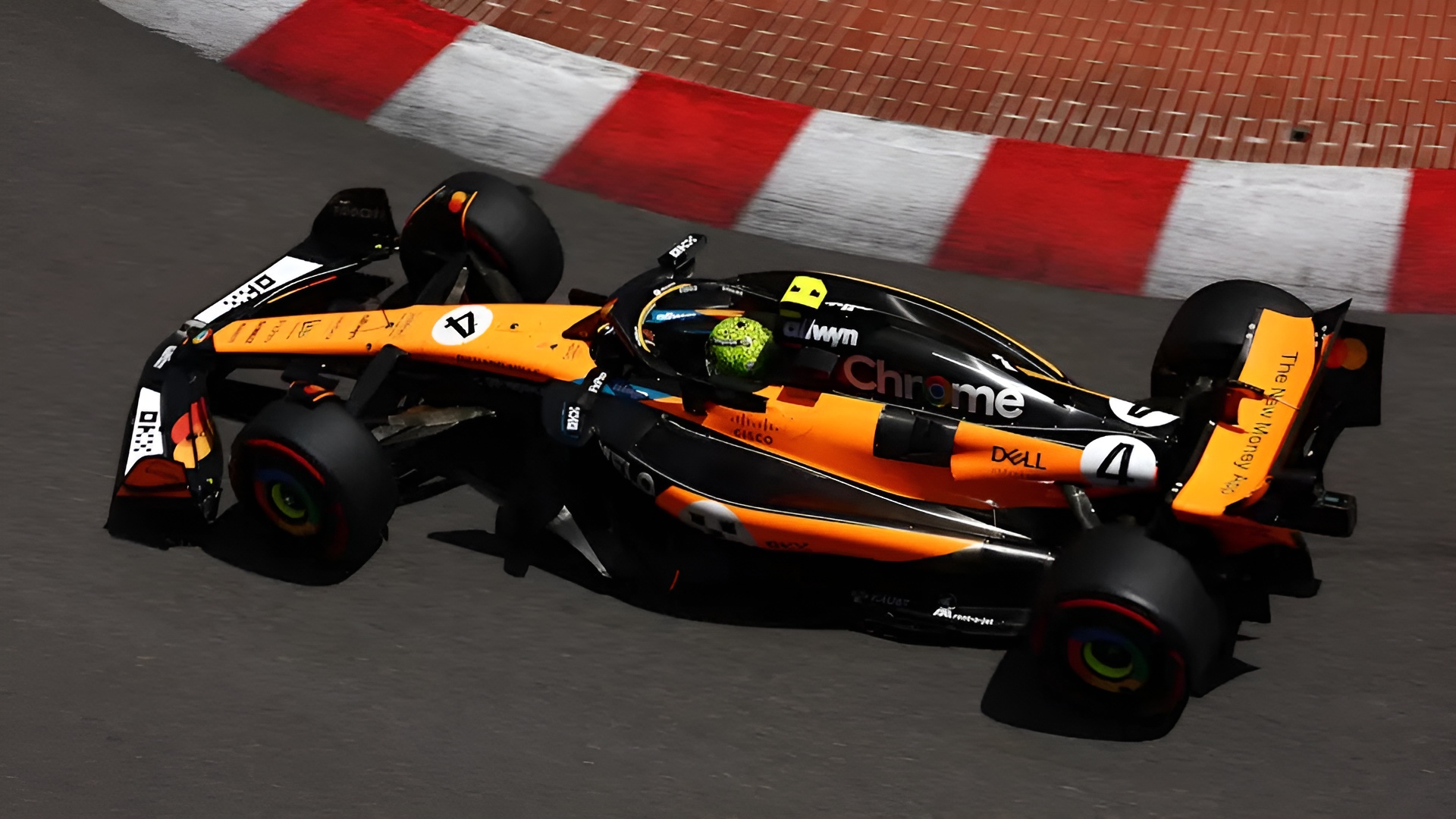 F1 2025 Monaco GP Qualifying Lando Norris in McLaren