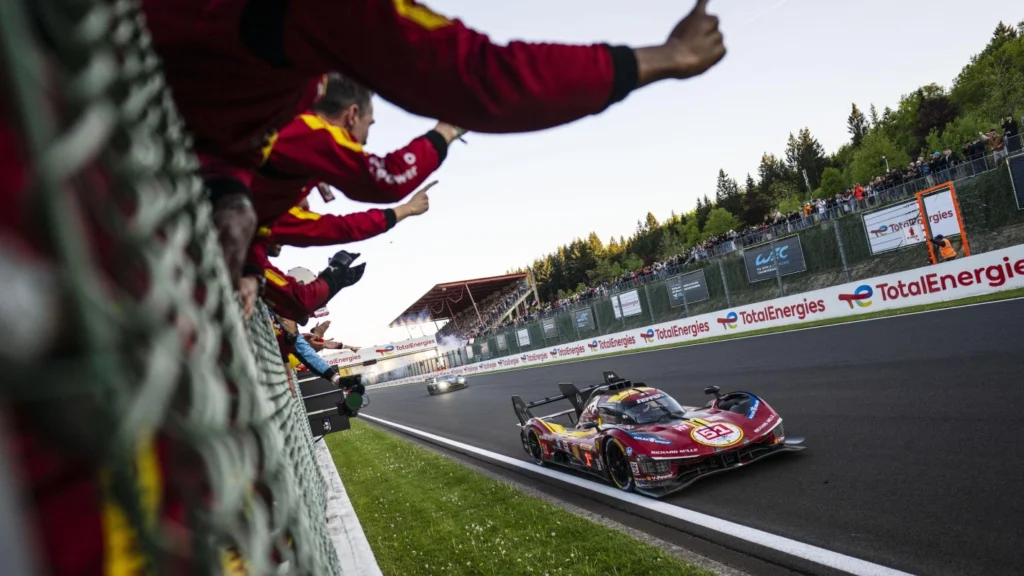 Ferrari 499P Hypercar Wins 6H Spa WEC 2025 Spa-Francorchamps