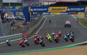 MotoGP 2025 French GP Race Start at Le Mans