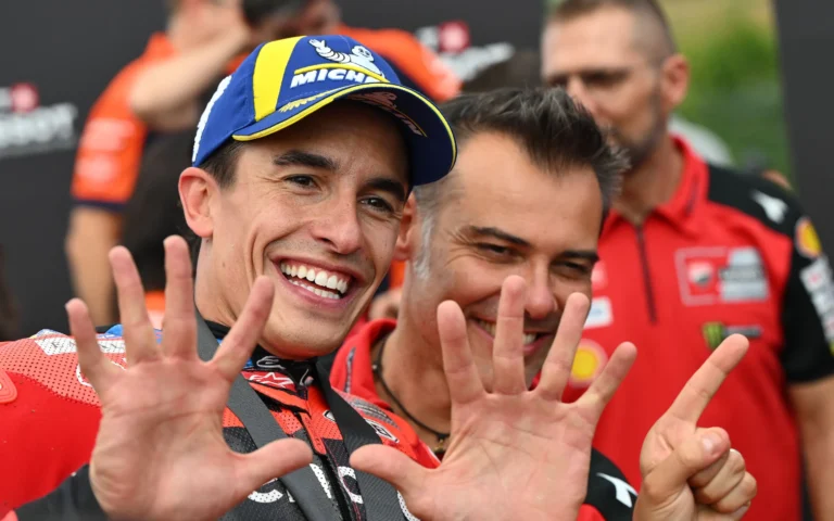 Marc Marquez wins MotoGP 2025 Czech GP Sprint at Brno circuit
