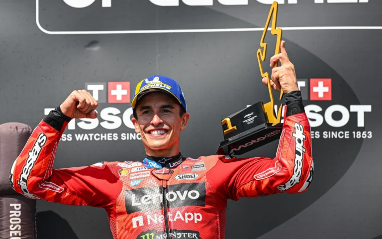Marc Marquez wins the MotoGP 2025 Czech GP at Brno circuit