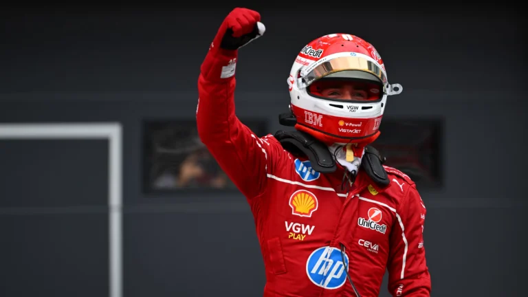 Charles Leclerc Takes his First Pole of 2025 During 2025 Hungarian Grand Prix Qualifying
