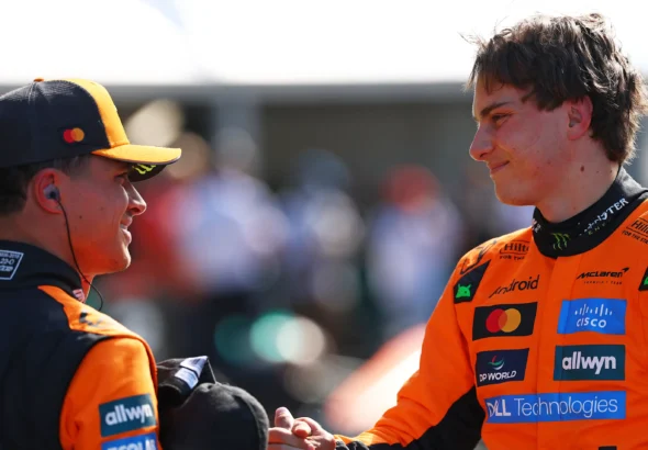 Lando Norris and Oscar Piastri at F1 2025 Dutch GP Qualifying
