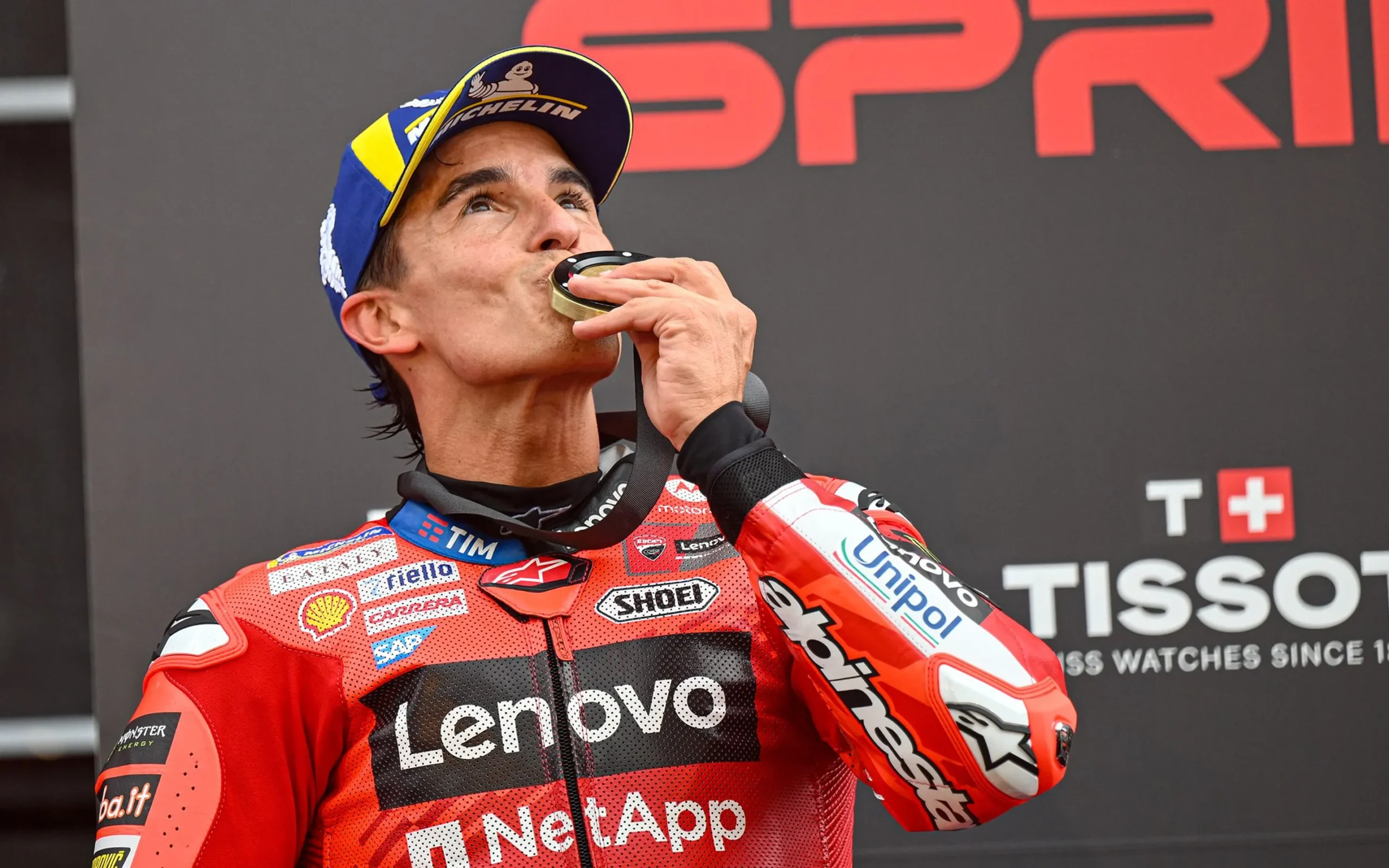 Marc Marquez victorious at MotoGP 2025 Austrian GP sprint